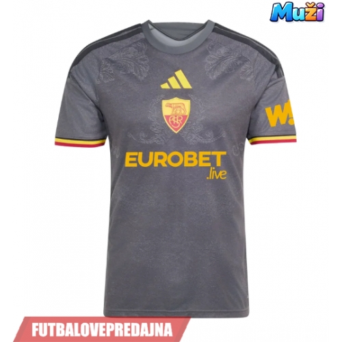 Lacne Muži Futbalové dres AS Roma Manu Kone #17 2026-27 Krátky Rukáv - Tretina